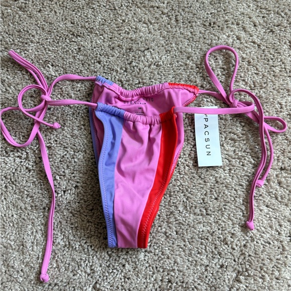 PacSun Multicolor Bikini Top and Bottom - Picture 1 of 8